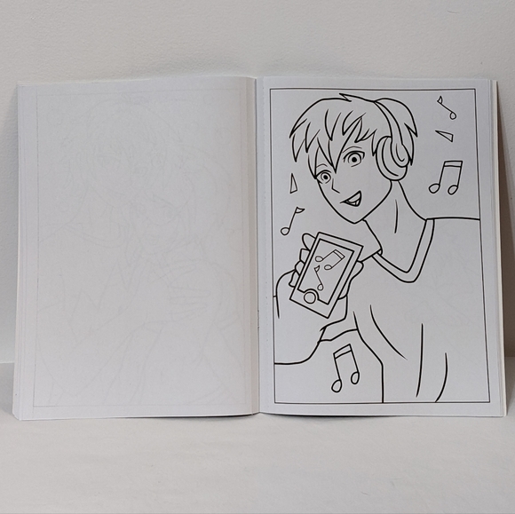 NEW Anime Coloring Book - Picture 5 of 8